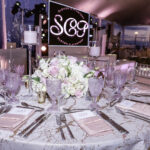 ROSE GOLD THEMED BAT MITZVAH | Belle Haven Club in Greenwich, CT