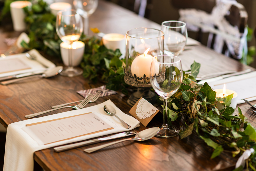 wedding place setting